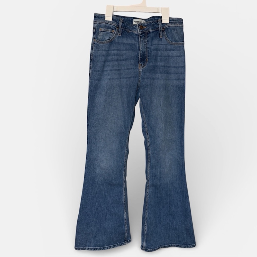 Abercrombie and Fitch Vintage Flare High Rise Jeans
